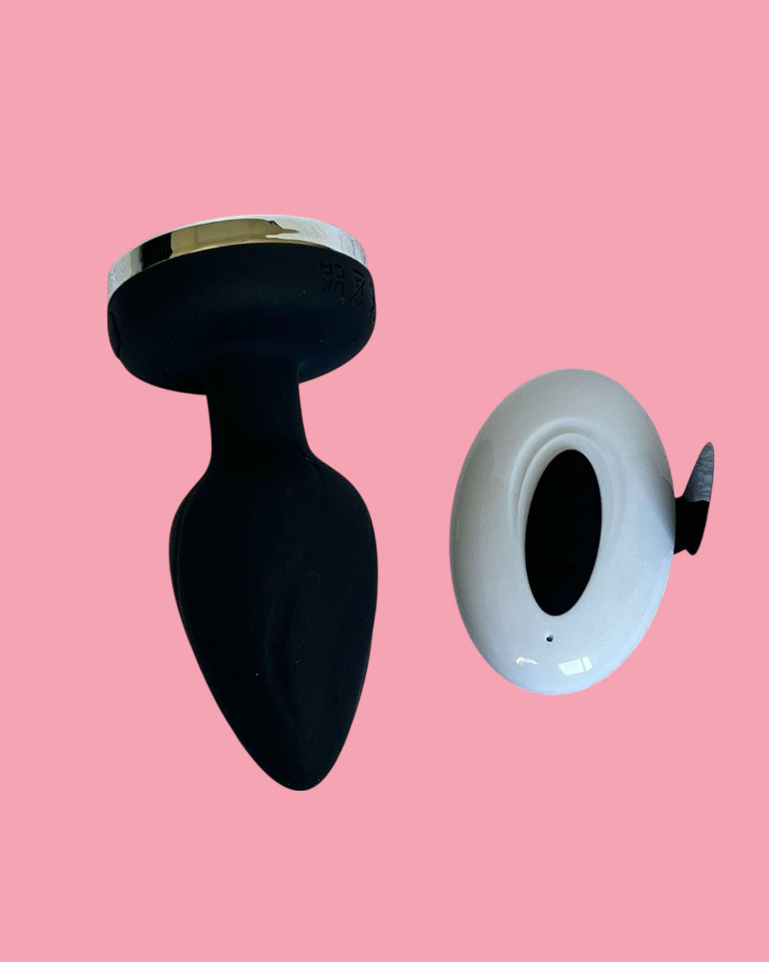 Dilatador vibrador anal con luz led plug anal a control remoto