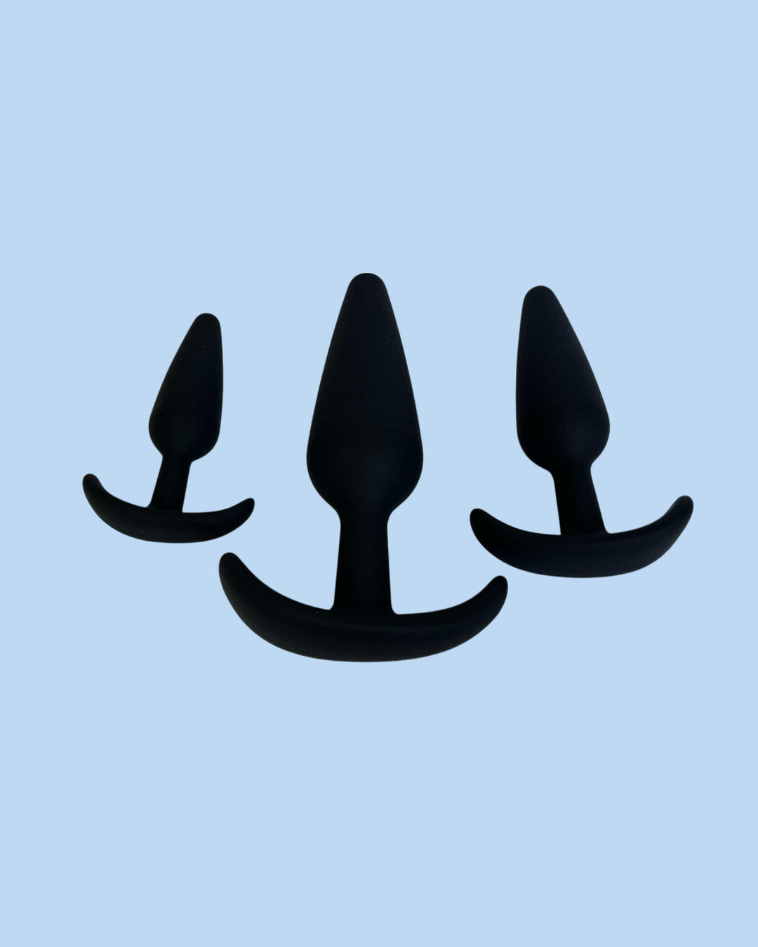 Juego de 3 dilatadores anales plug anal