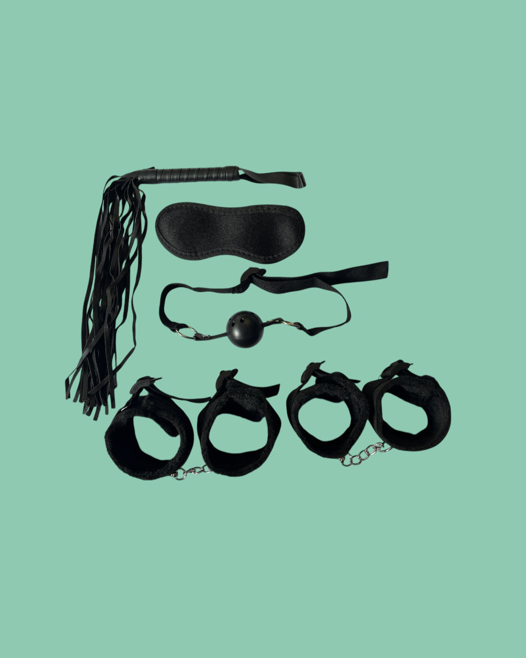 BDSM Set de 5 piezas NEGRO