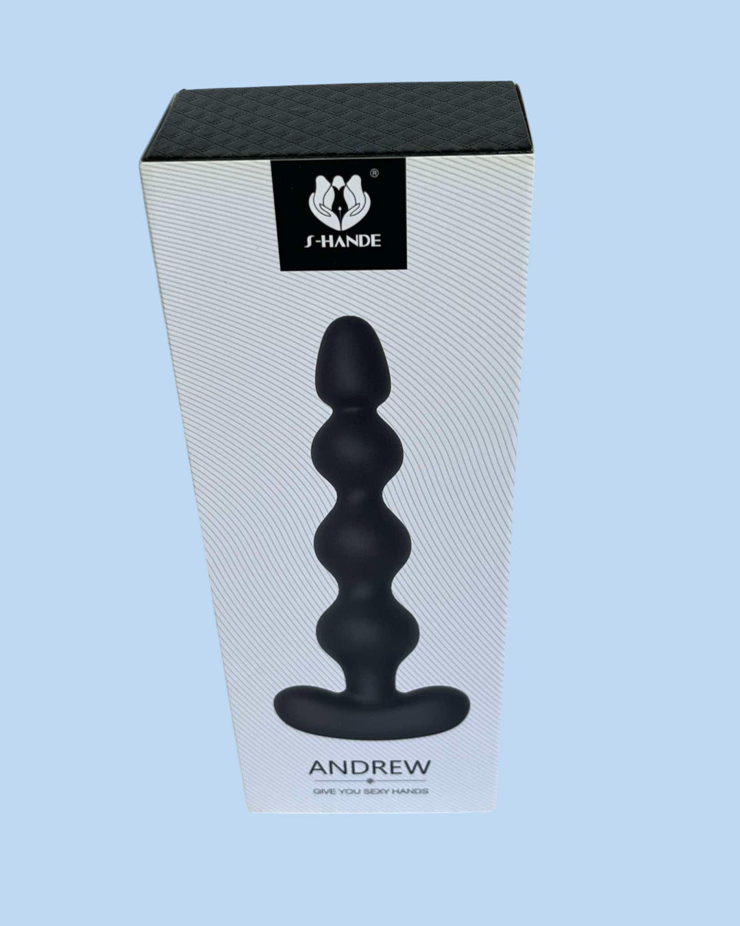ANDREW Plug vibrador anal flexible delicado