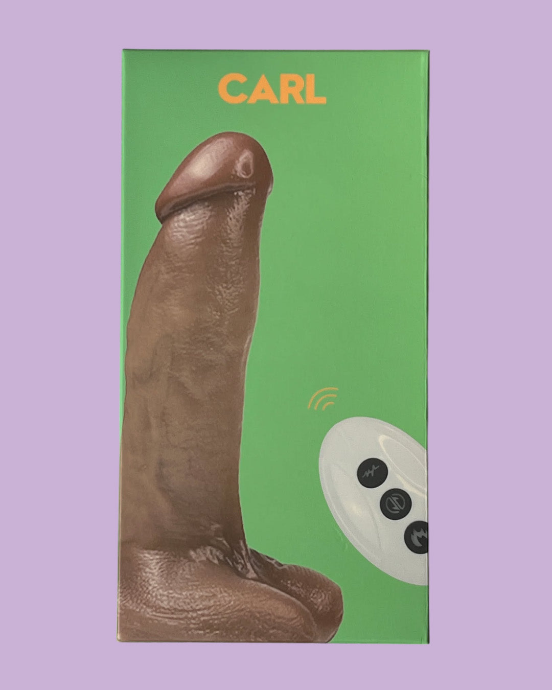 CARL Vibrador realistico VIBRA, LAME Y CALIENTA
