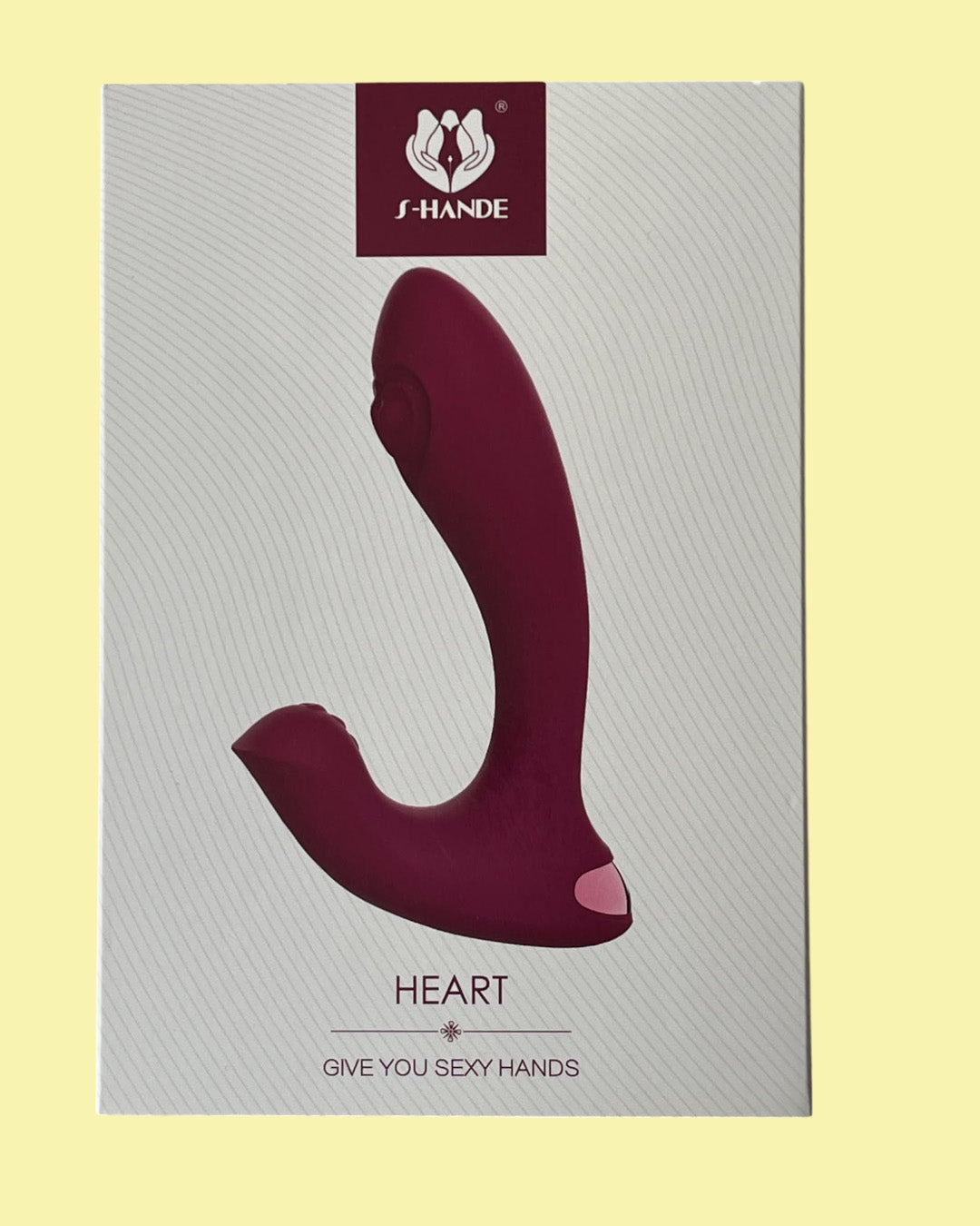 HEART Vibrador portable Anal y Punto G
