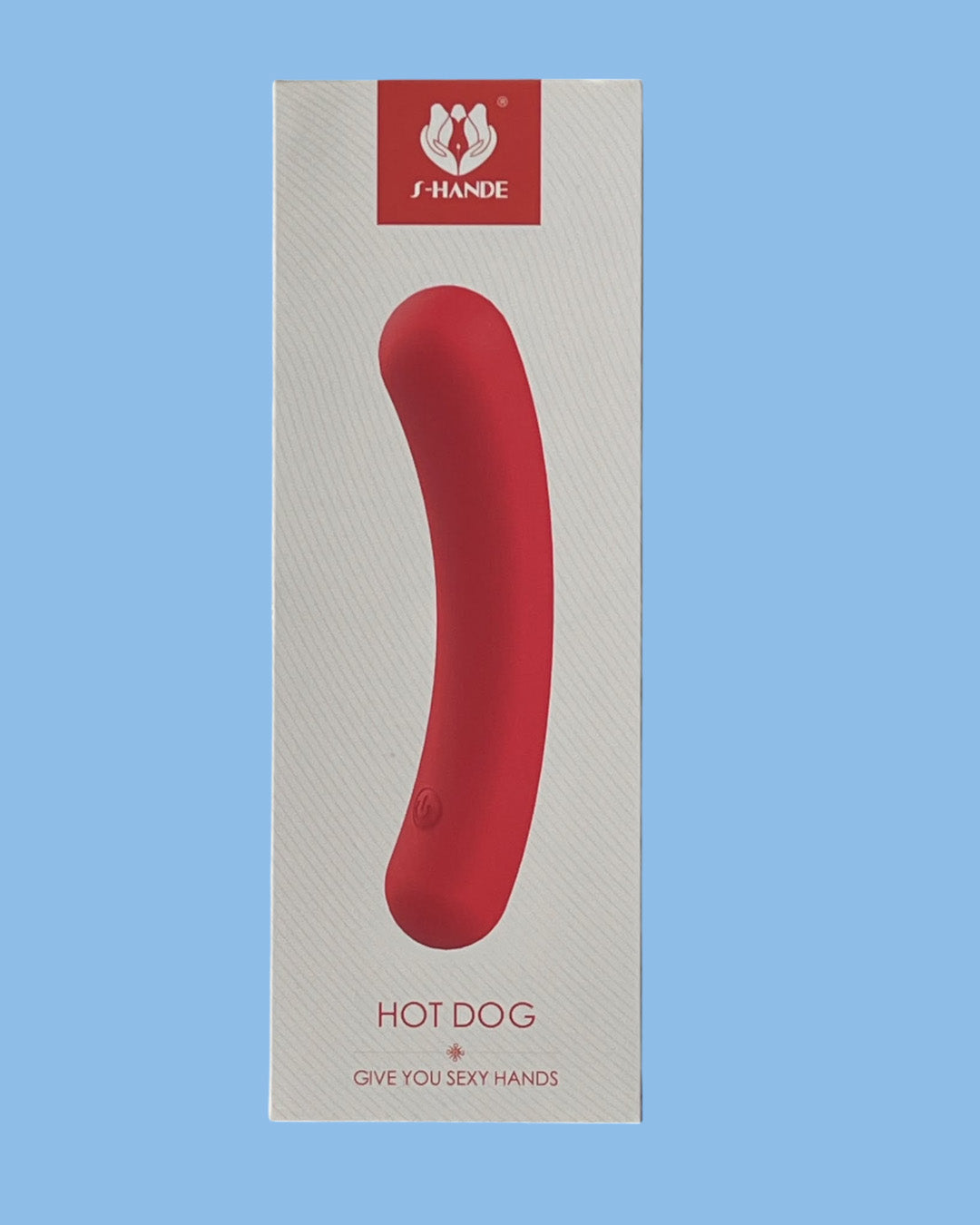 HOT DOG divertido Vibrador Estimula Punto G - Flexible