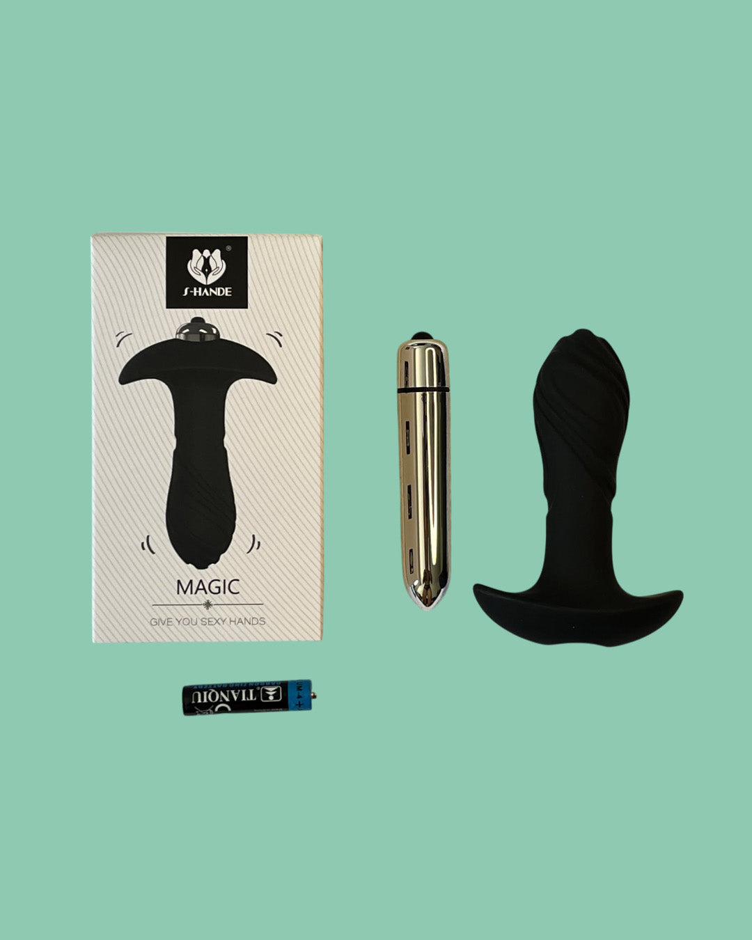 MAGIC Plug anal vibrador con bala