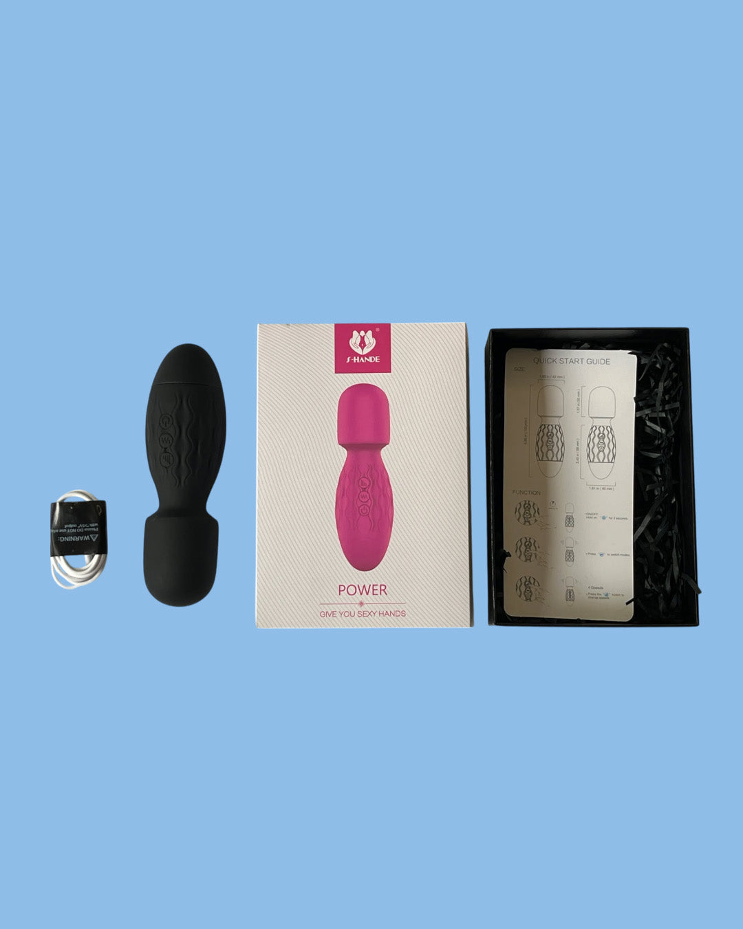POWER Vibrador masajeador