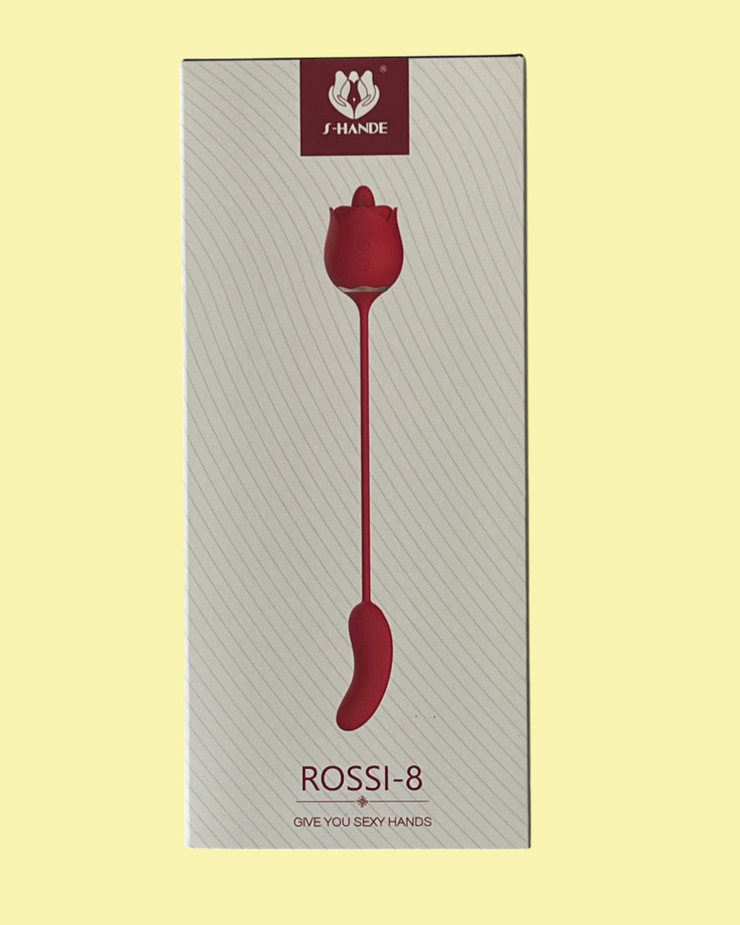 ROSSI-8 Vibrador portable Vibra Lame y Rota - Serie Rosa