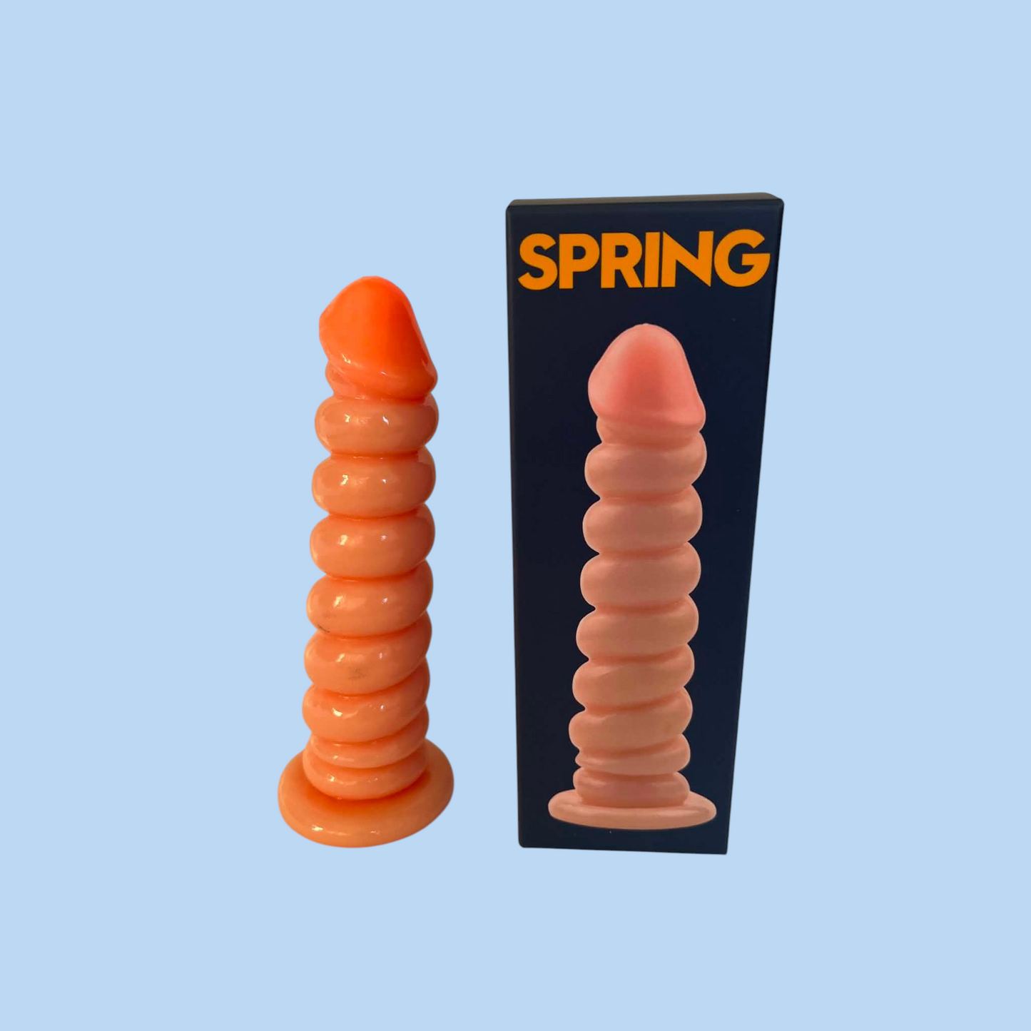 SPRING Dildo consolador realistico 18x3.8 cms Apto arnes y ventosa