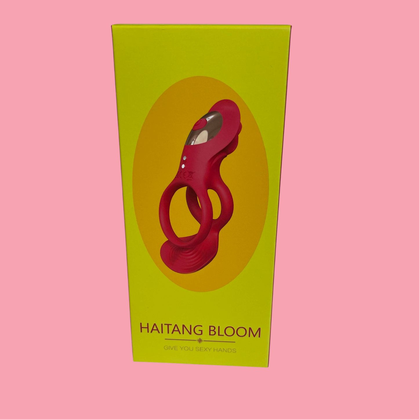 HAITANG BLOOM anillo para pene vibrador 9 modos de vibracion