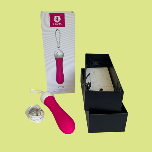 KITTI Vibrador y masajeador femenino 9 PATRONES MOVIMIENTO Y 9 VELOCIDADES