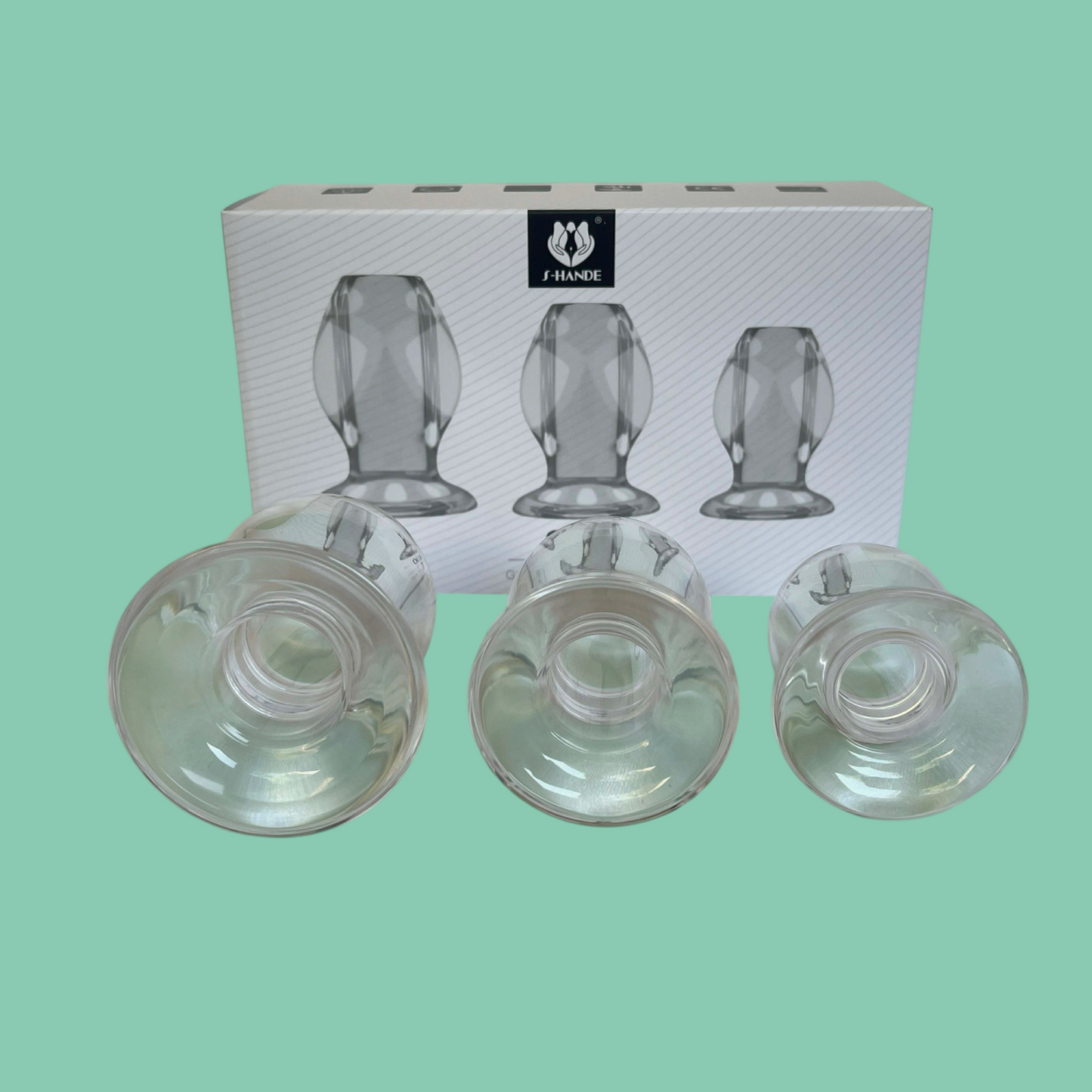 OLLIE Set x3 plug anal (tapon anal) huecos
