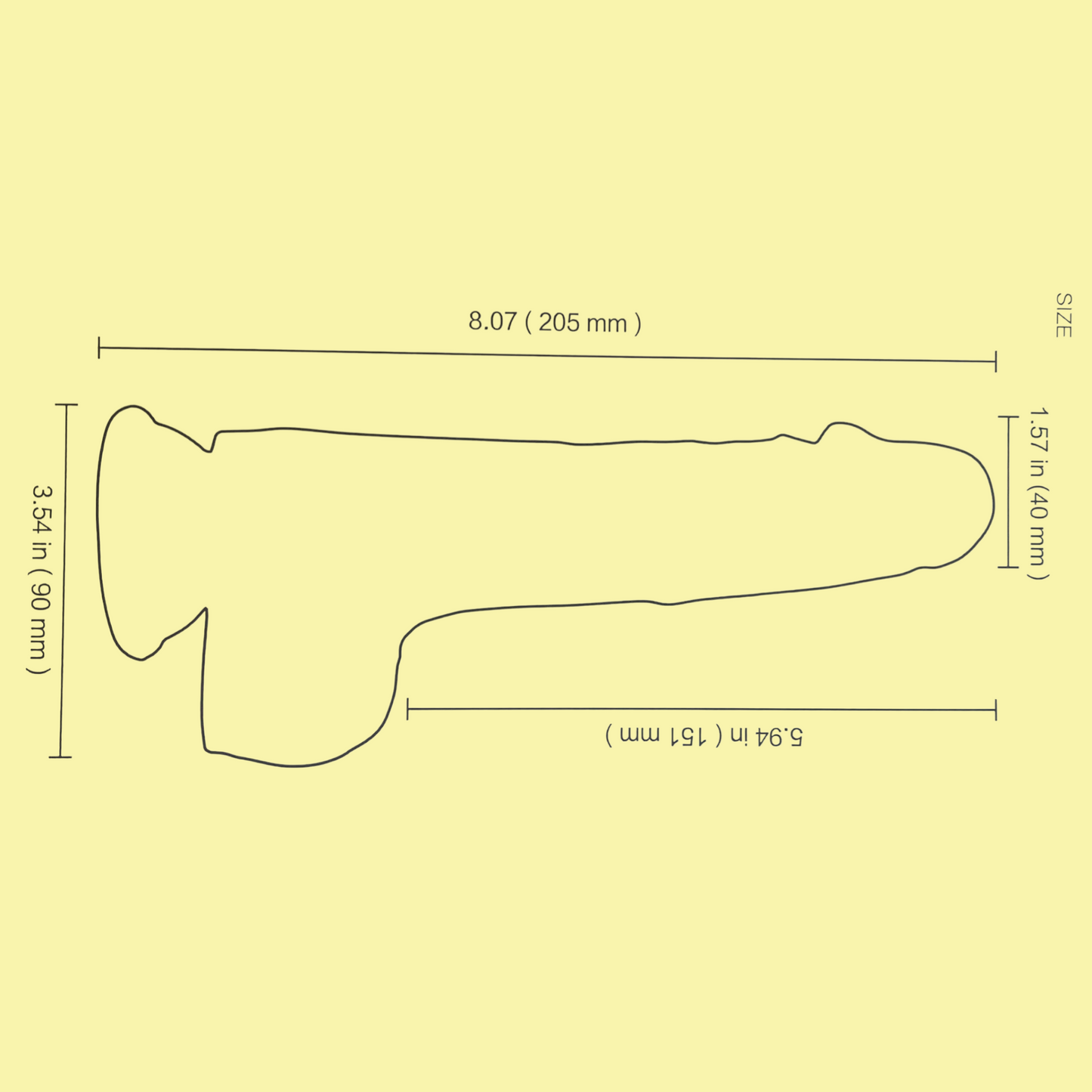 DICK Dildo realistico 20.5x4cms Venoso color piel