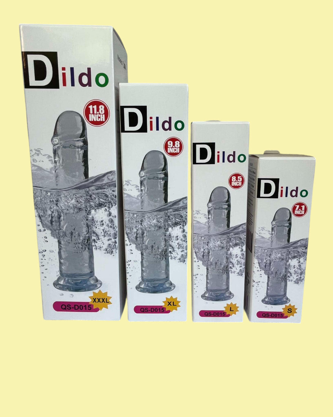 Dildo de silicona 21.5 cms con ventosa o para usar en arnes