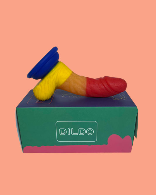 Dildo ARCO IRIS SOLIDO 12cms