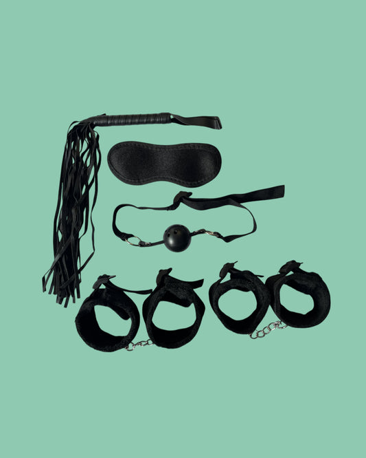 BDSM Set de 5 piezas NEGRO
