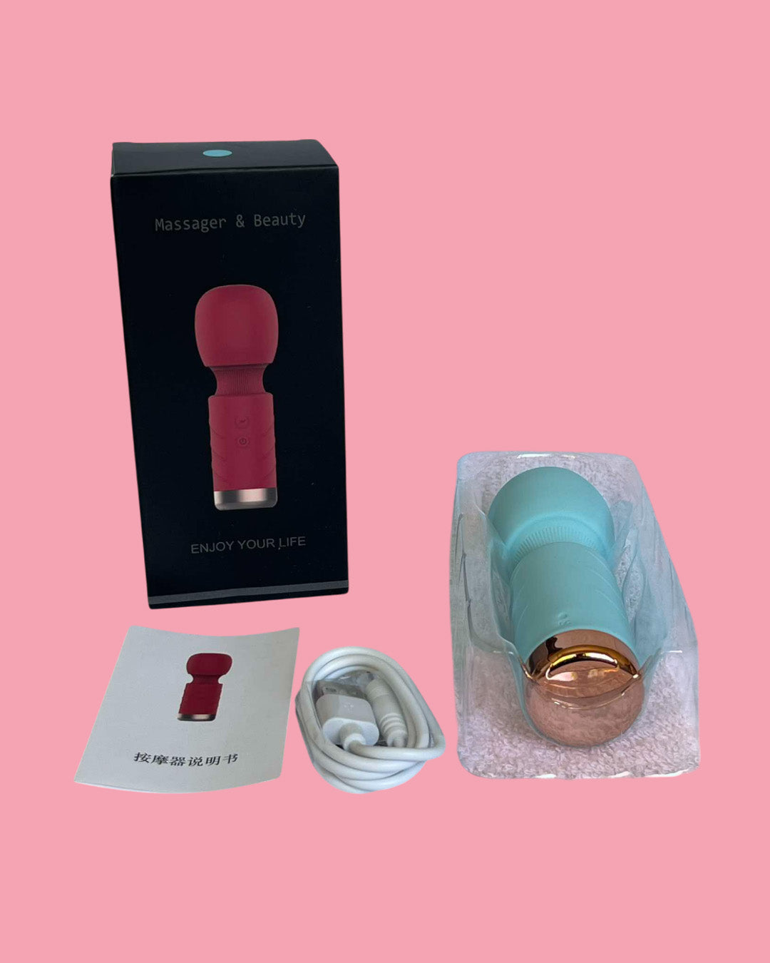 Mini vibrador masajeador
