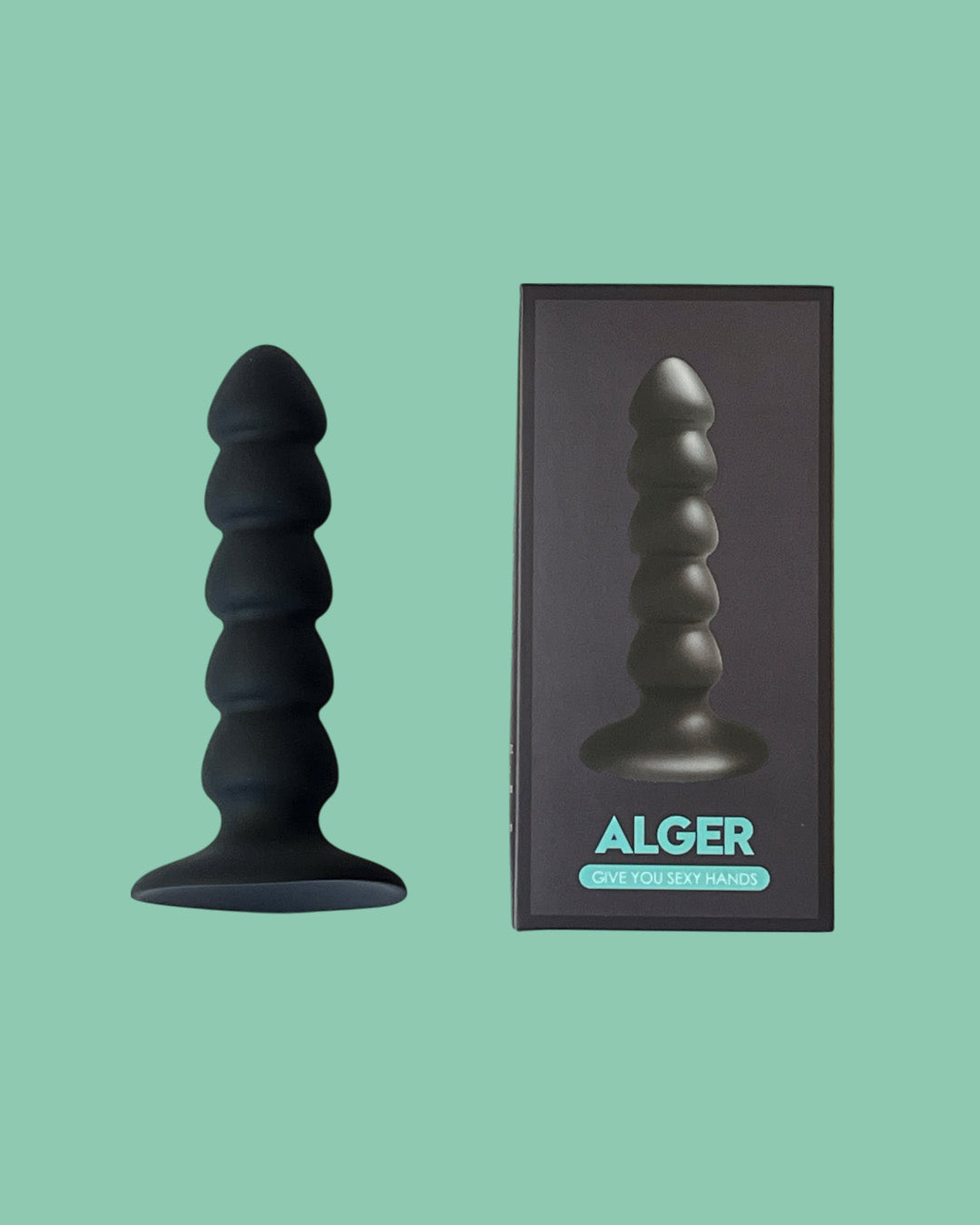 ALGER Plug anal con ventosa