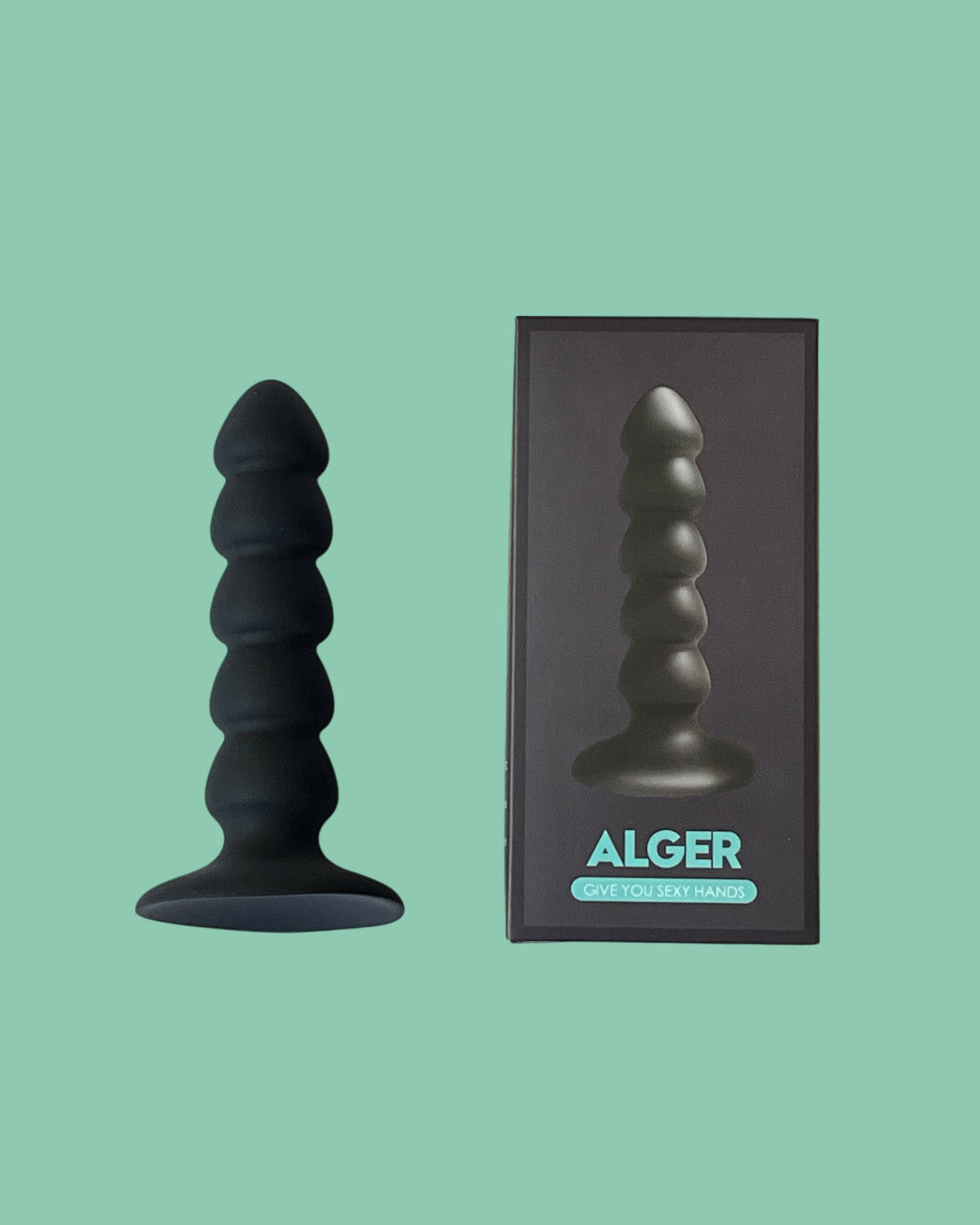 ALGER Plug anal con ventosa