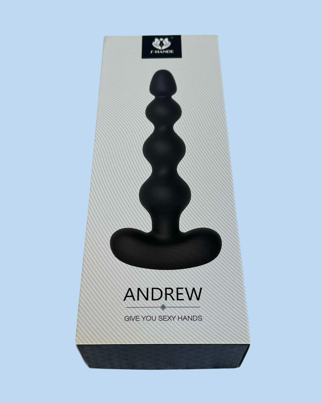 ANDREW Plug vibrador anal flexible delicado