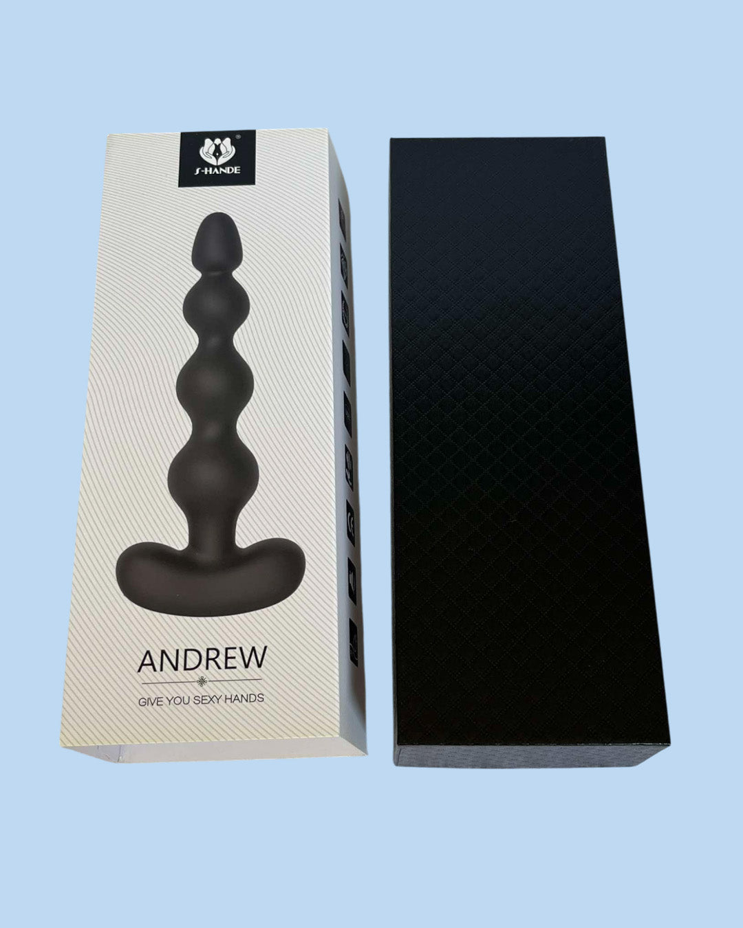 ANDREW Plug vibrador anal flexible delicado