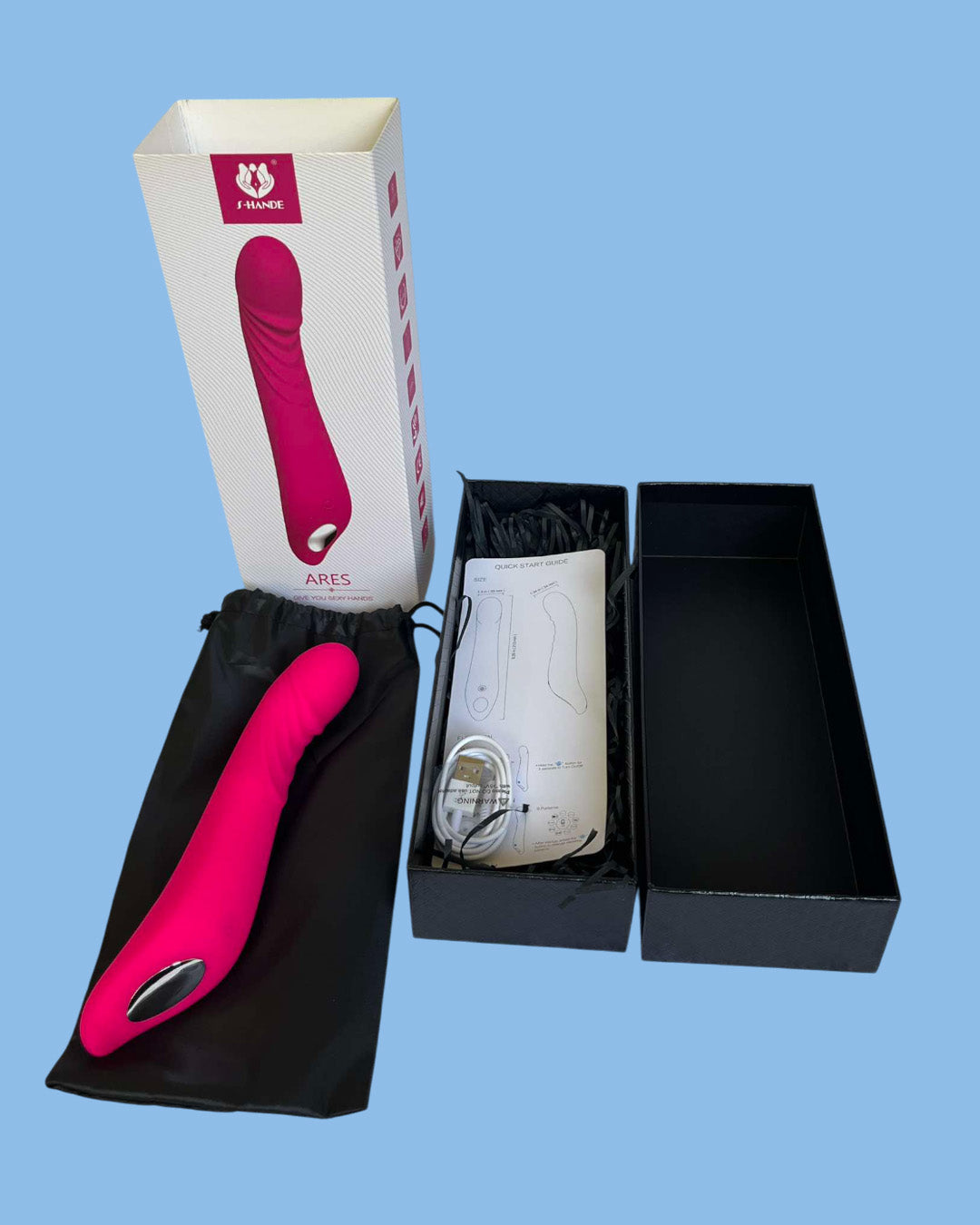 ARES vibrador suave y delicado Sencillamente hermoso