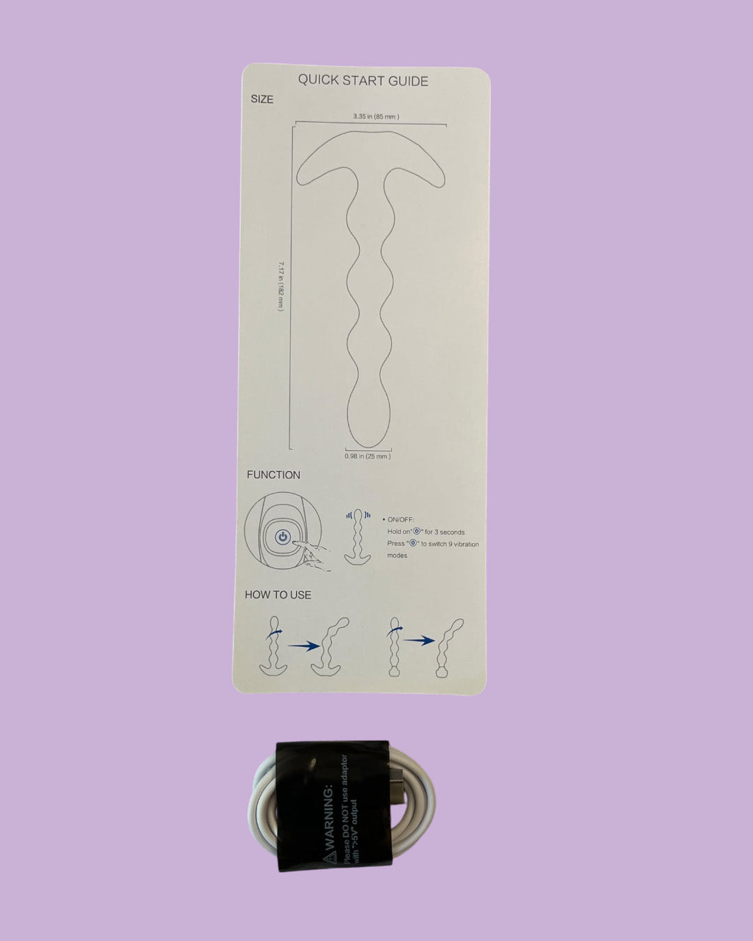 AUSTIN Plug anal vibrador