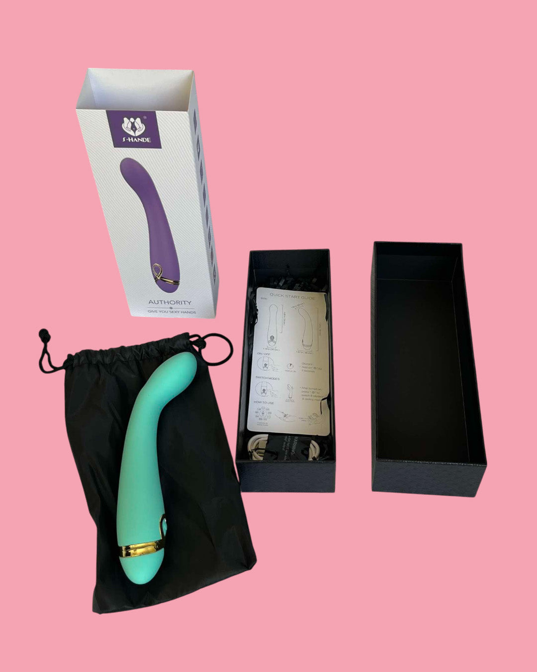 AUTHORITY Vibrador y masajeador