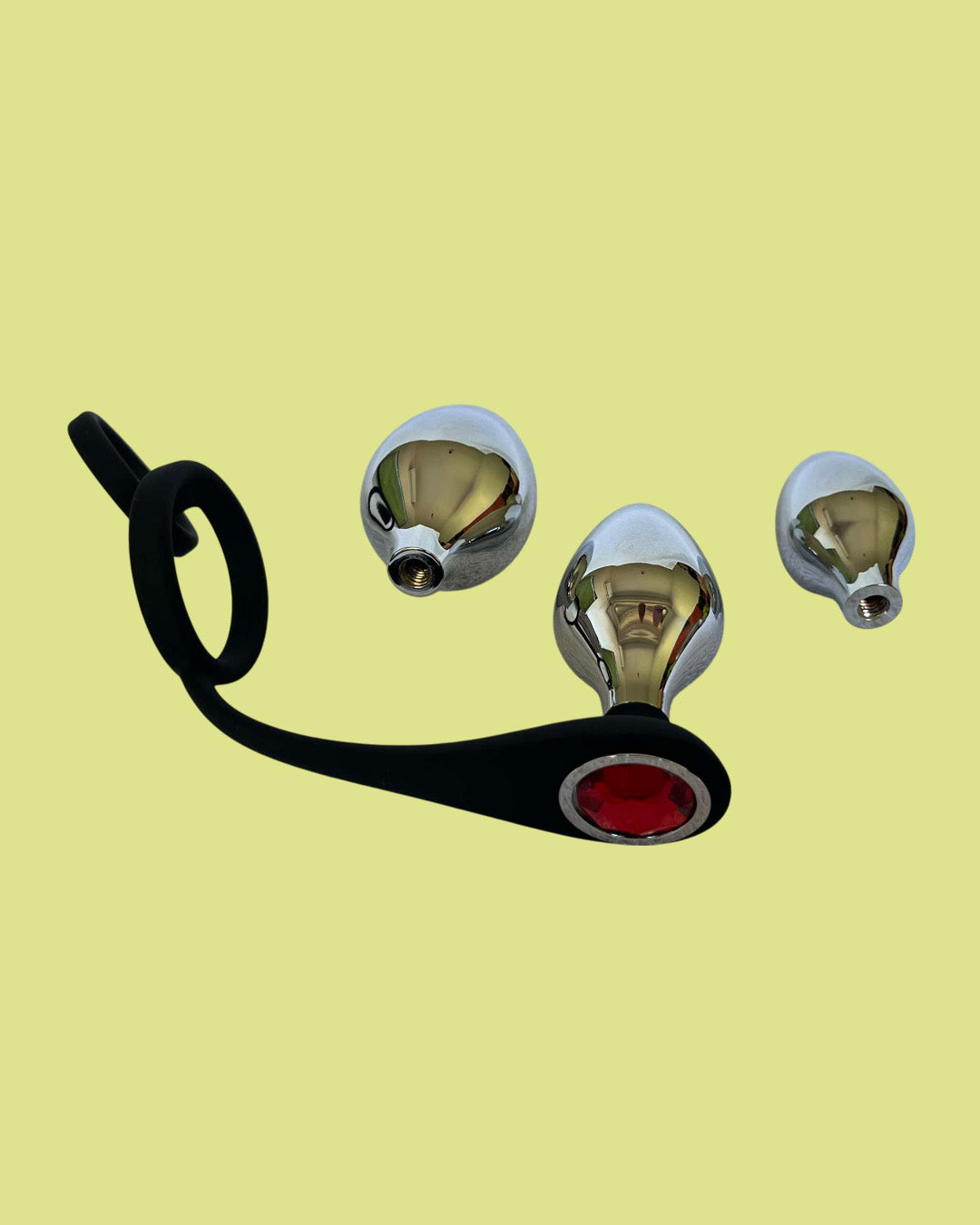 BENSONS Set 3 plugs anal dilatador anal con anillo para pene