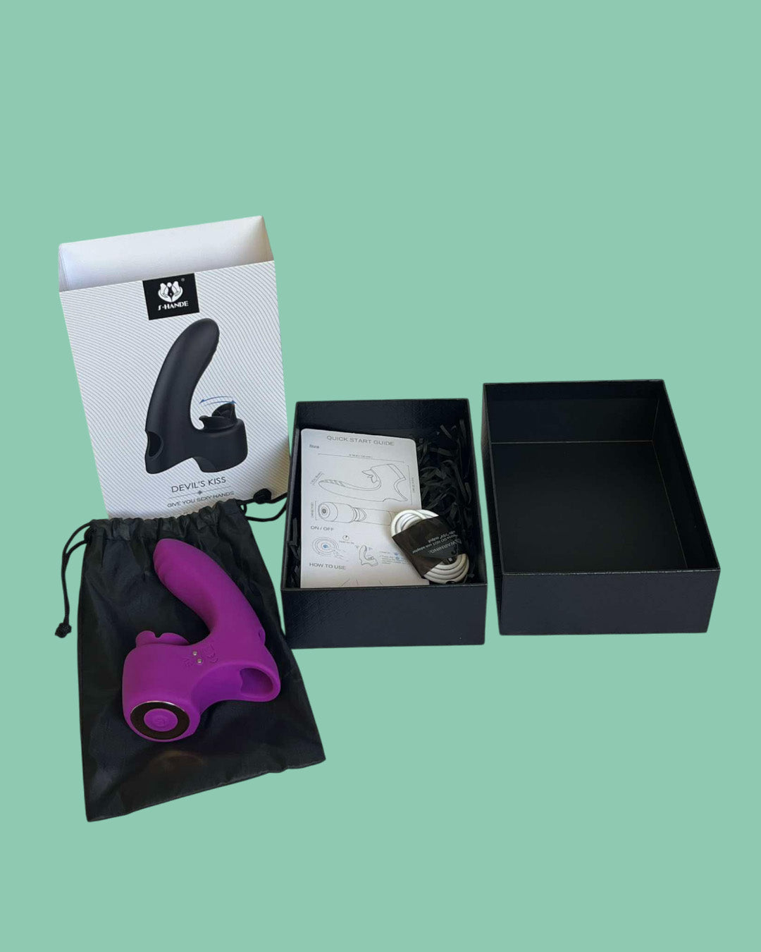 DEVILS KISS Vibrador femenino MULTI ESTIMULO