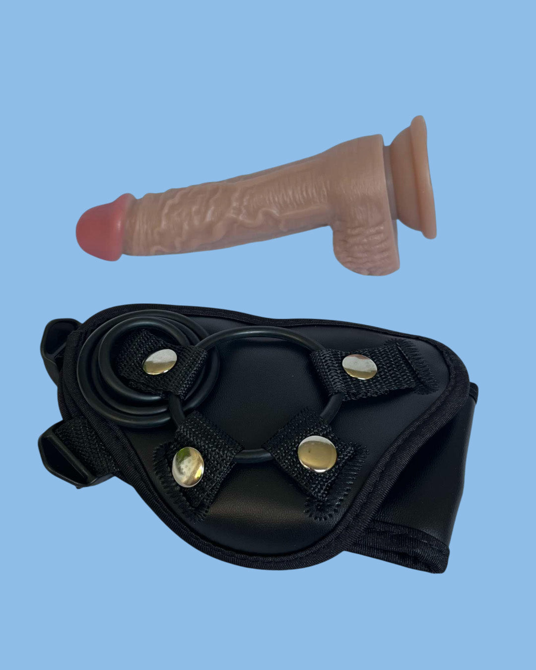 DICK-2 Dildo realistico con arnes