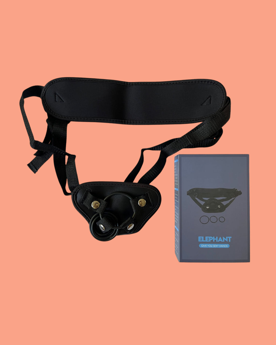 ELEPHANT Arnes de calidad con 4 anillos intercambiables