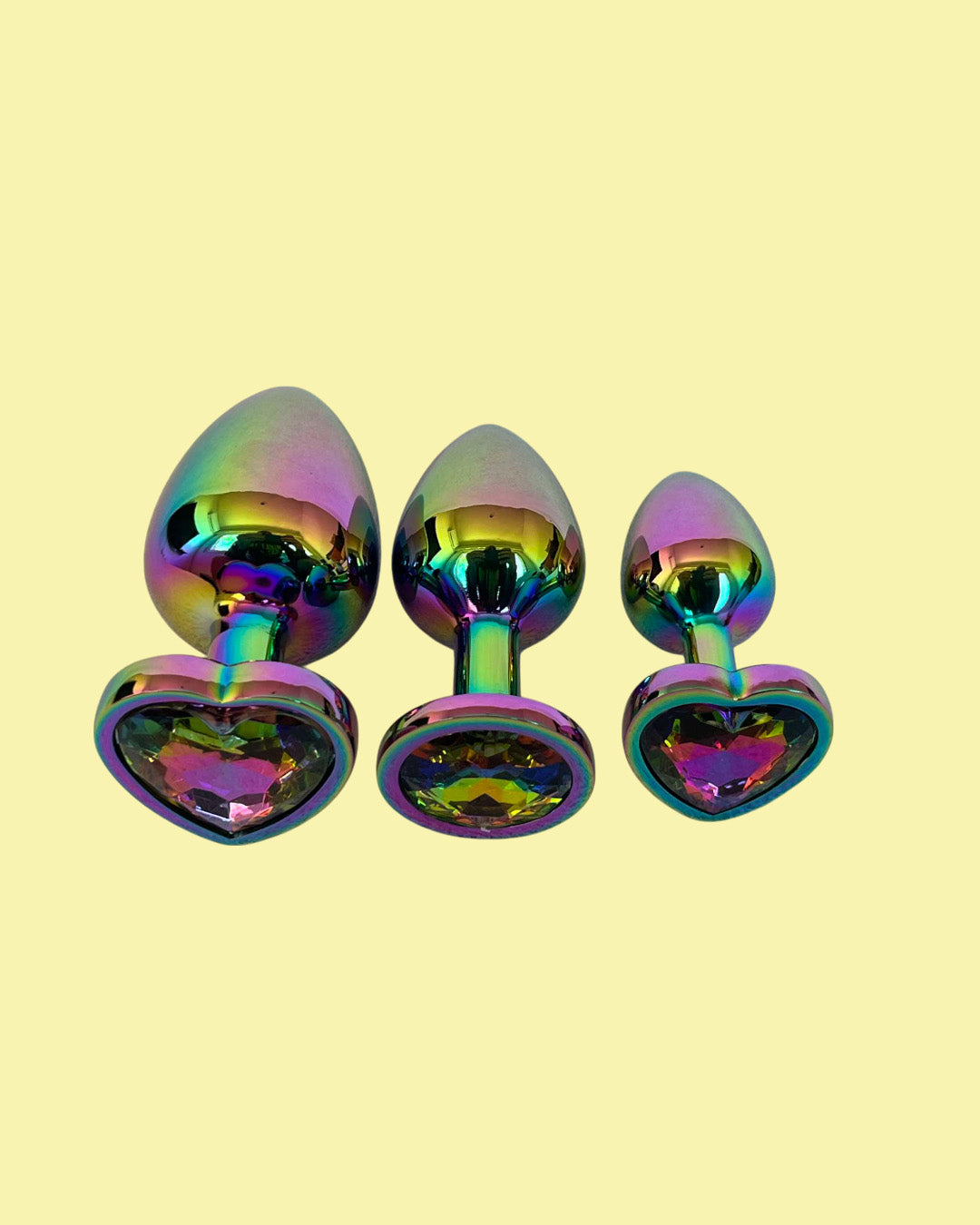 FELTON Set de 3 plugs dilatador anal Edicion de lujo