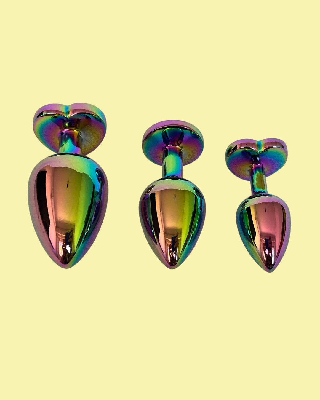 FELTON Set de 3 plugs dilatador anal Edicion de lujo