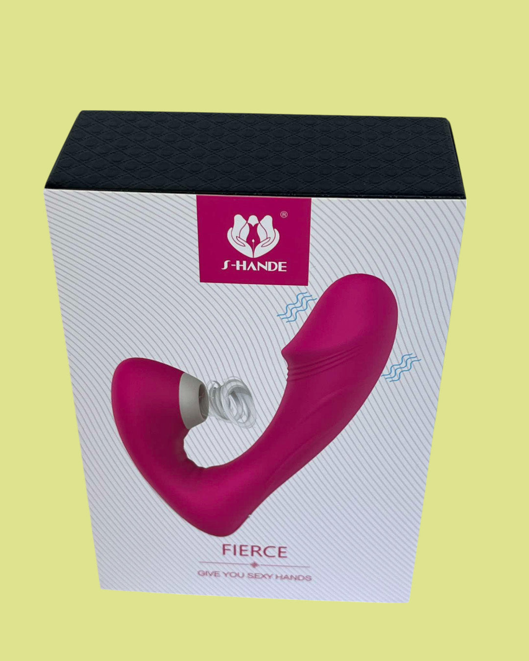 FIERCE Vibrador de succion estimula clitoris pezones lamedor