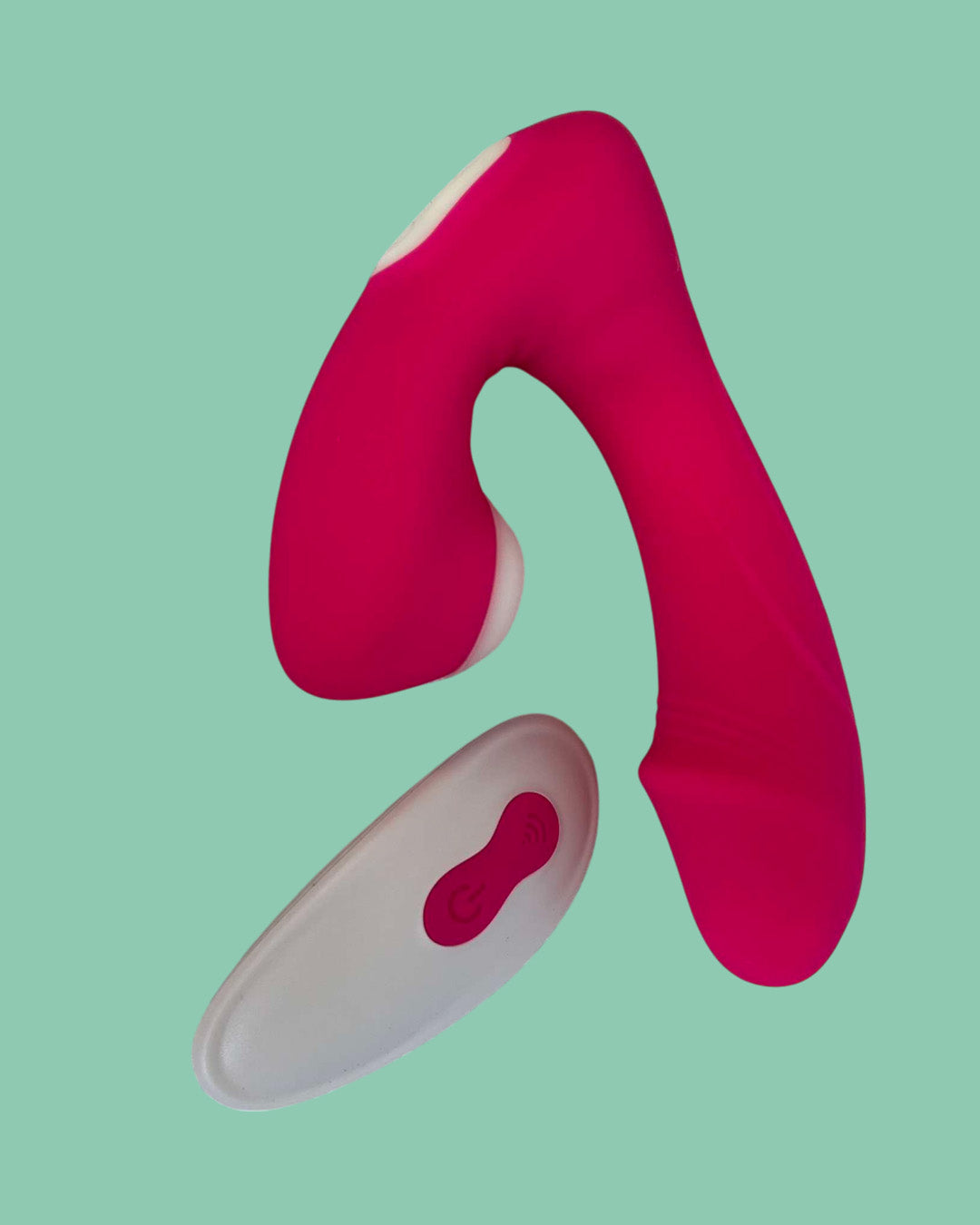 FIERCE RCT Vibrador de succion estimula clitoris pezones lamedor CONTROL REMOTO