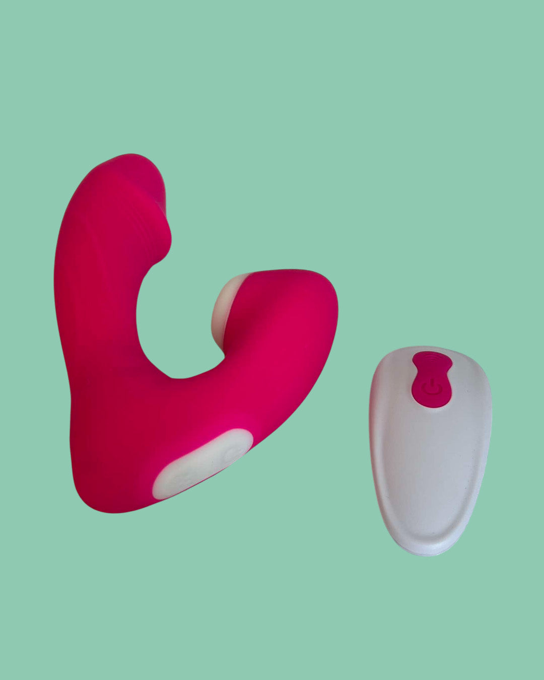 FIERCE RCT Vibrador de succion estimula clitoris pezones lamedor CONTROL REMOTO