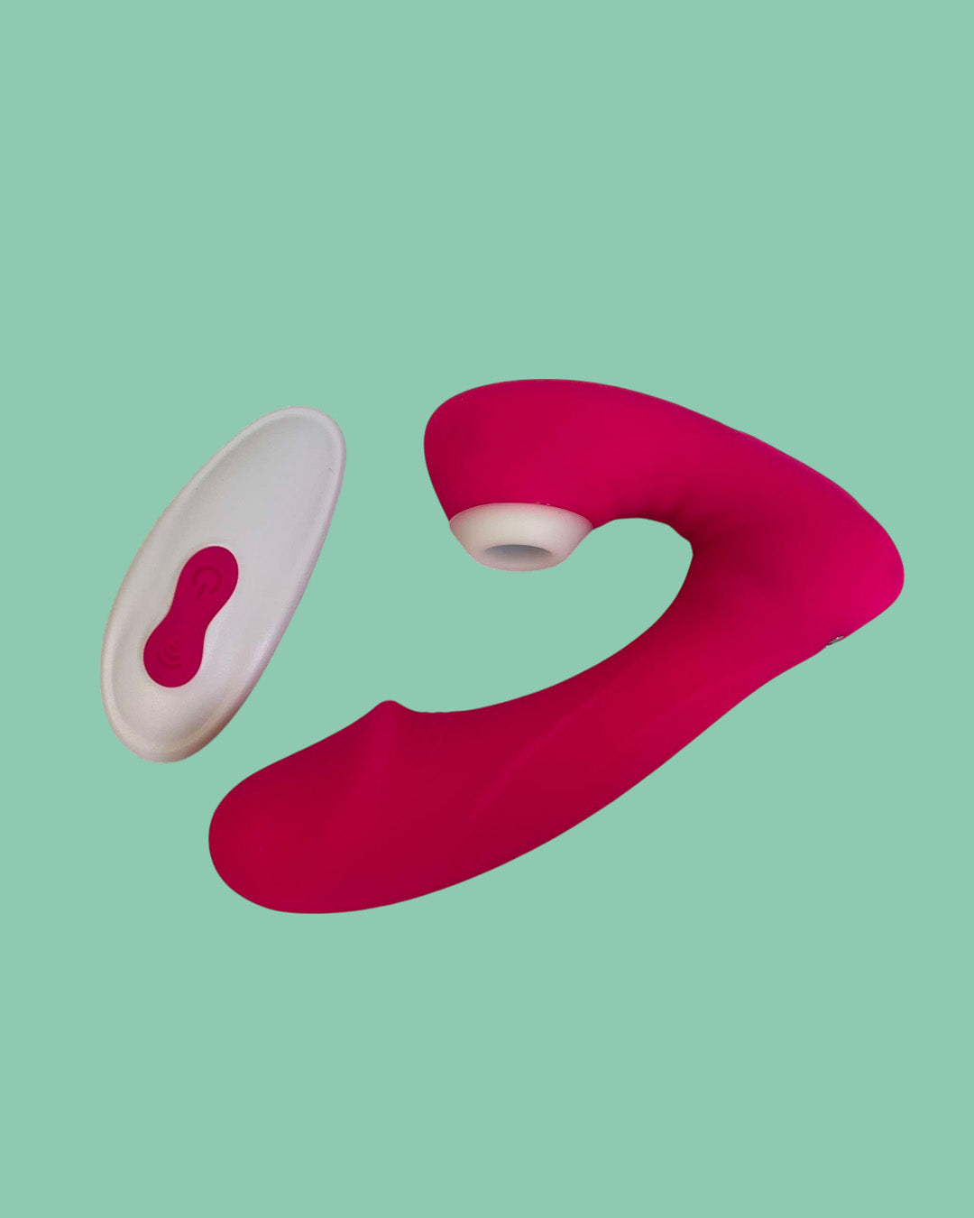 FIERCE RCT Vibrador de succion estimula clitoris pezones lamedor CONTROL REMOTO