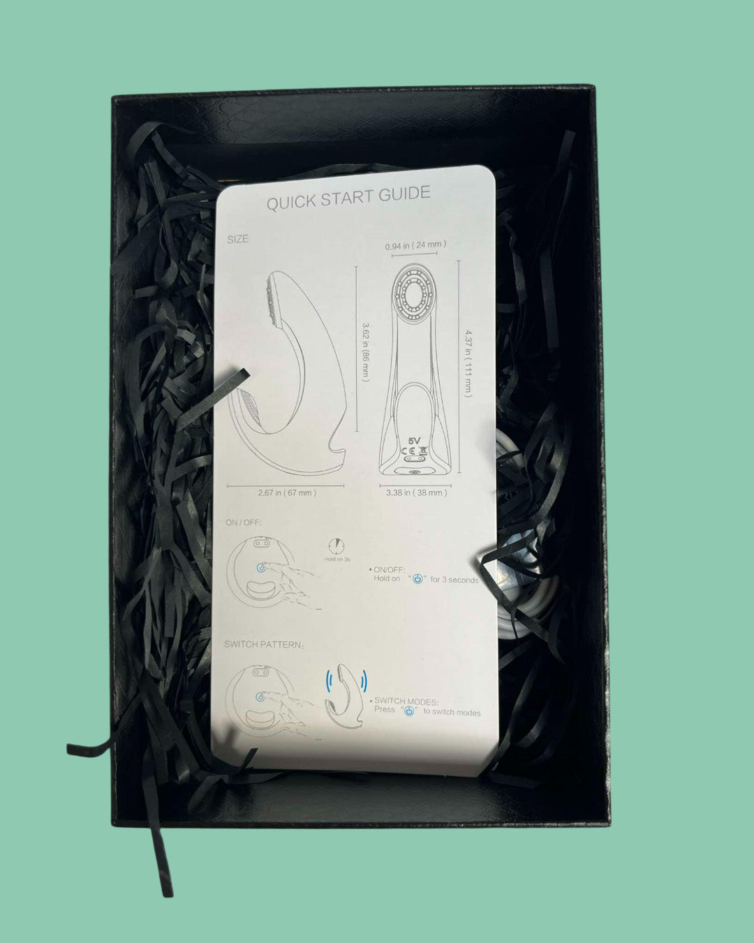 FINGER GUN Mini vibrador para dedo Estimula Punto G pezones