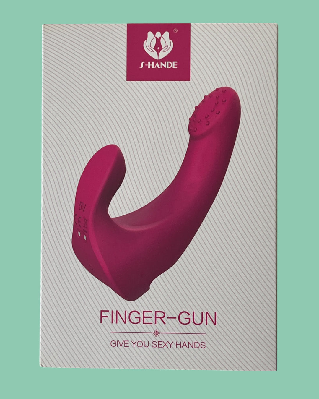 FINGER GUN Mini vibrador para dedo Estimula Punto G pezones