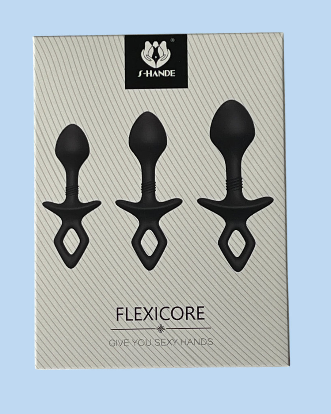 FLEXICORE Set de 3 plug anal Dilatador en tres tamaños