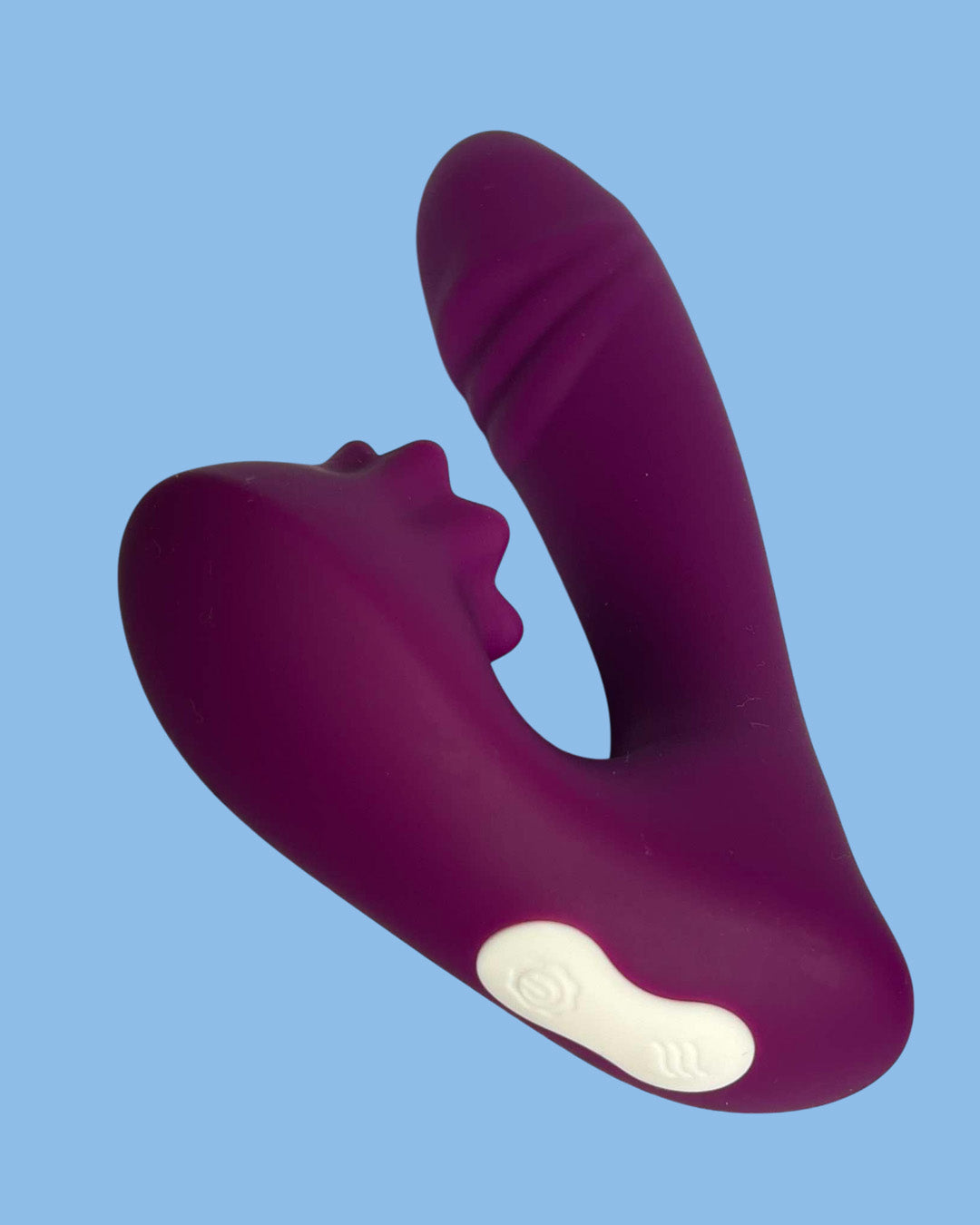 FOREST RAIN Vibrador femenino doble, Anal y Punto G Lame clitoris
