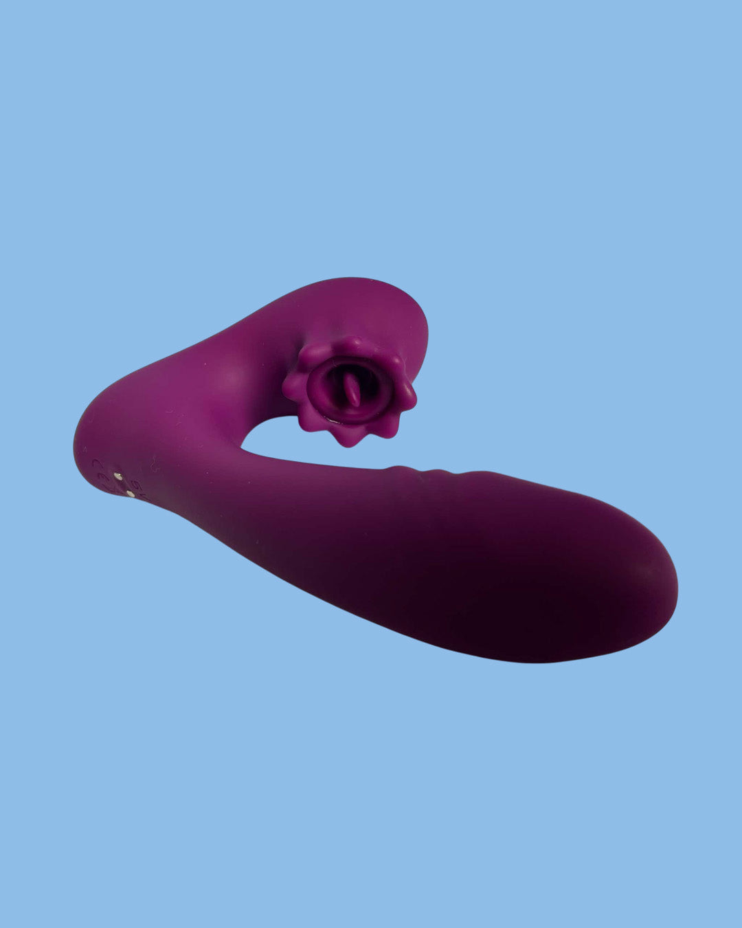 FOREST RAIN Vibrador femenino doble, Anal y Punto G Lame clitoris