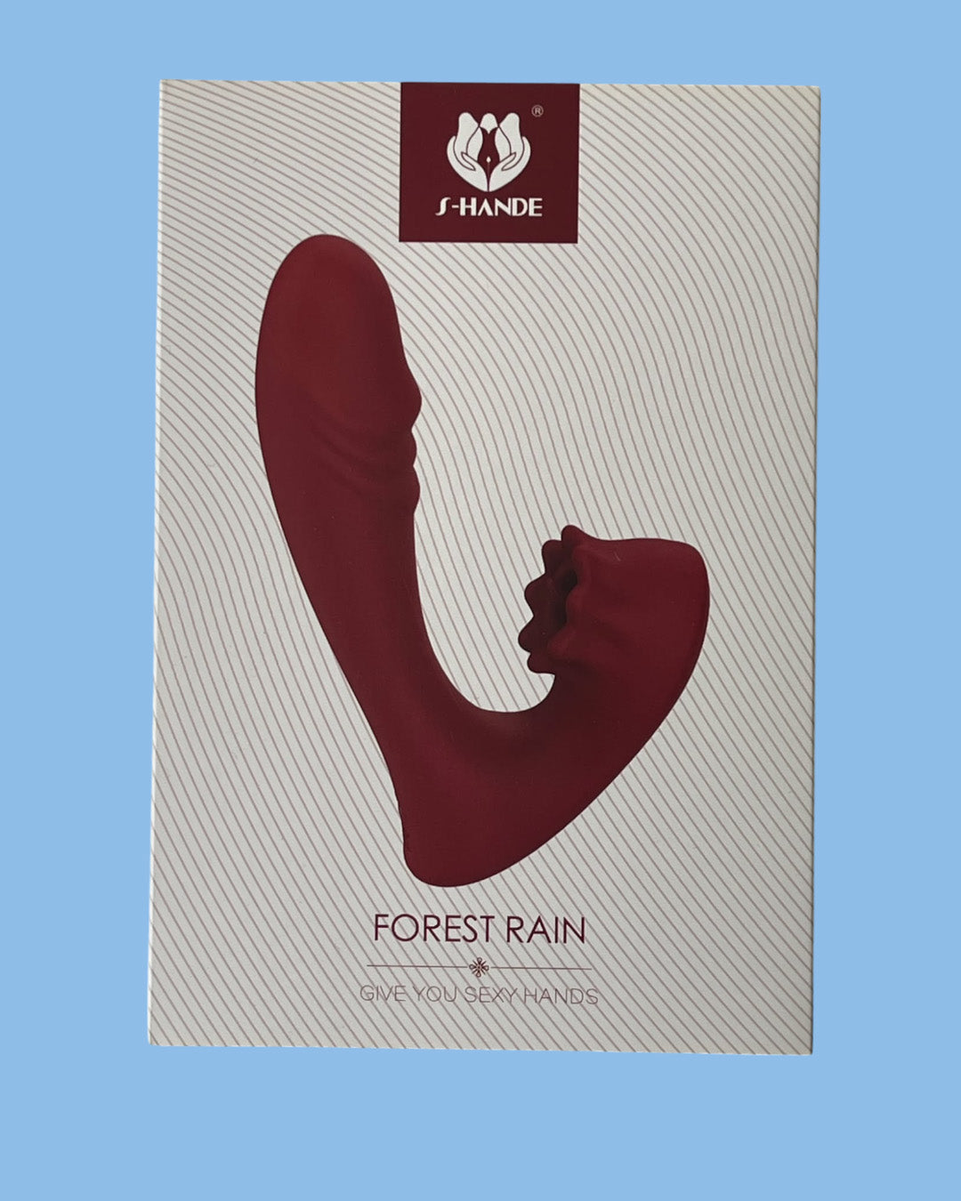 FOREST RAIN Vibrador femenino doble, Anal y Punto G Lame clitoris