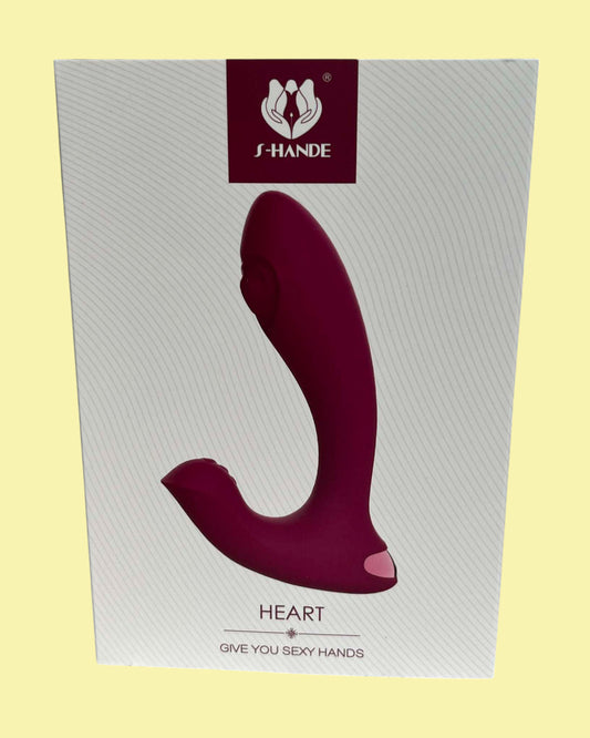 HEART Vibrador portable Anal y Punto G