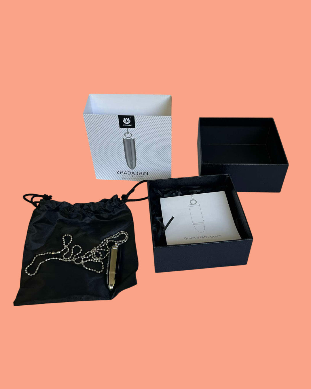 KHADA JHIN Mini bala vibradora inalambrica estimulacion Punto G y pezones