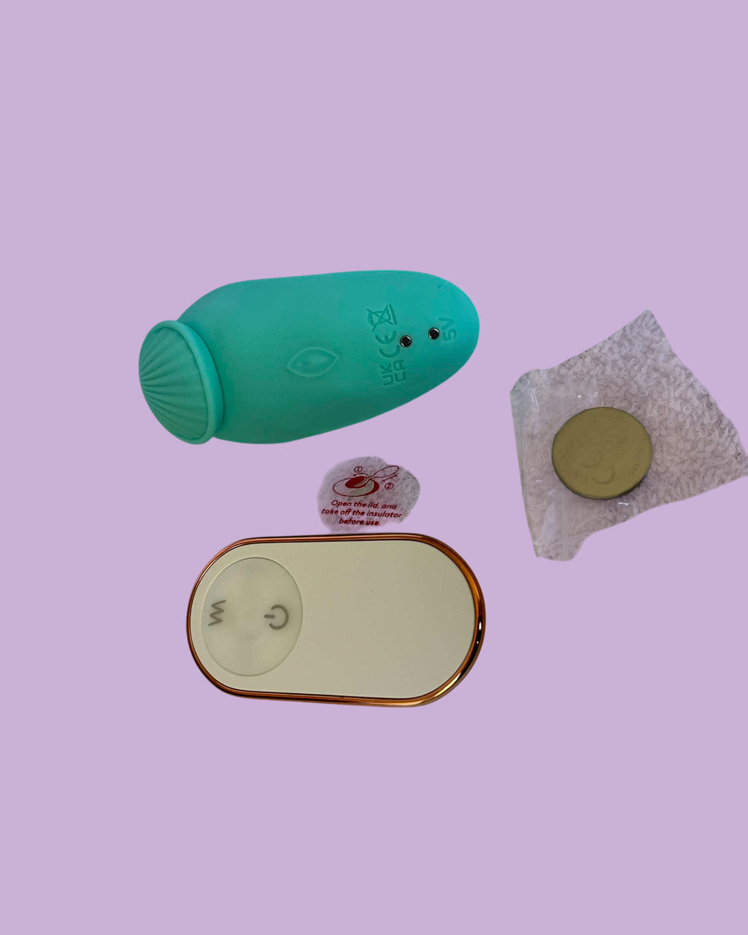 LEAF RCT Estimulador vibrador femenino portable a control remoto