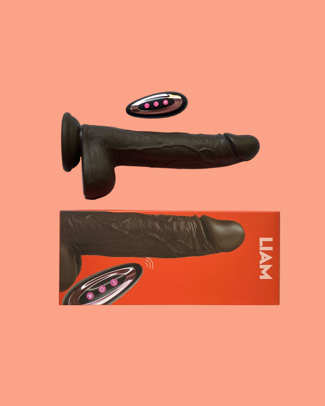 LIAM Vibrador combina vibracion, empuje y calentamiento a control remoto