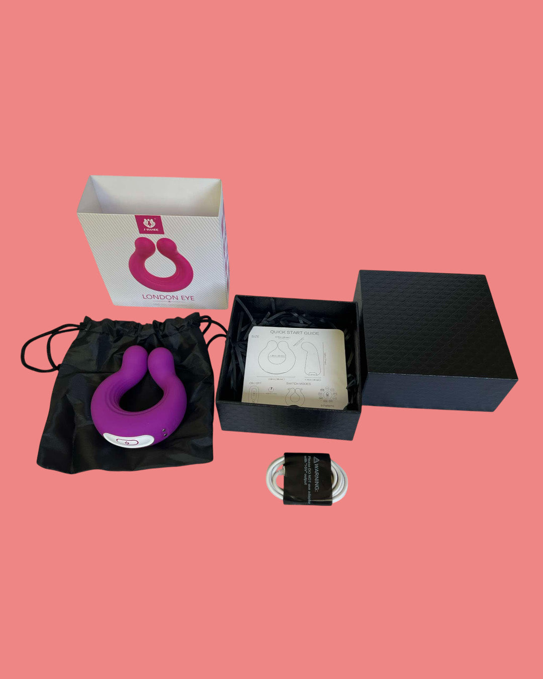 LONDON EYE Masajeador multifuncion para pene y clitoris