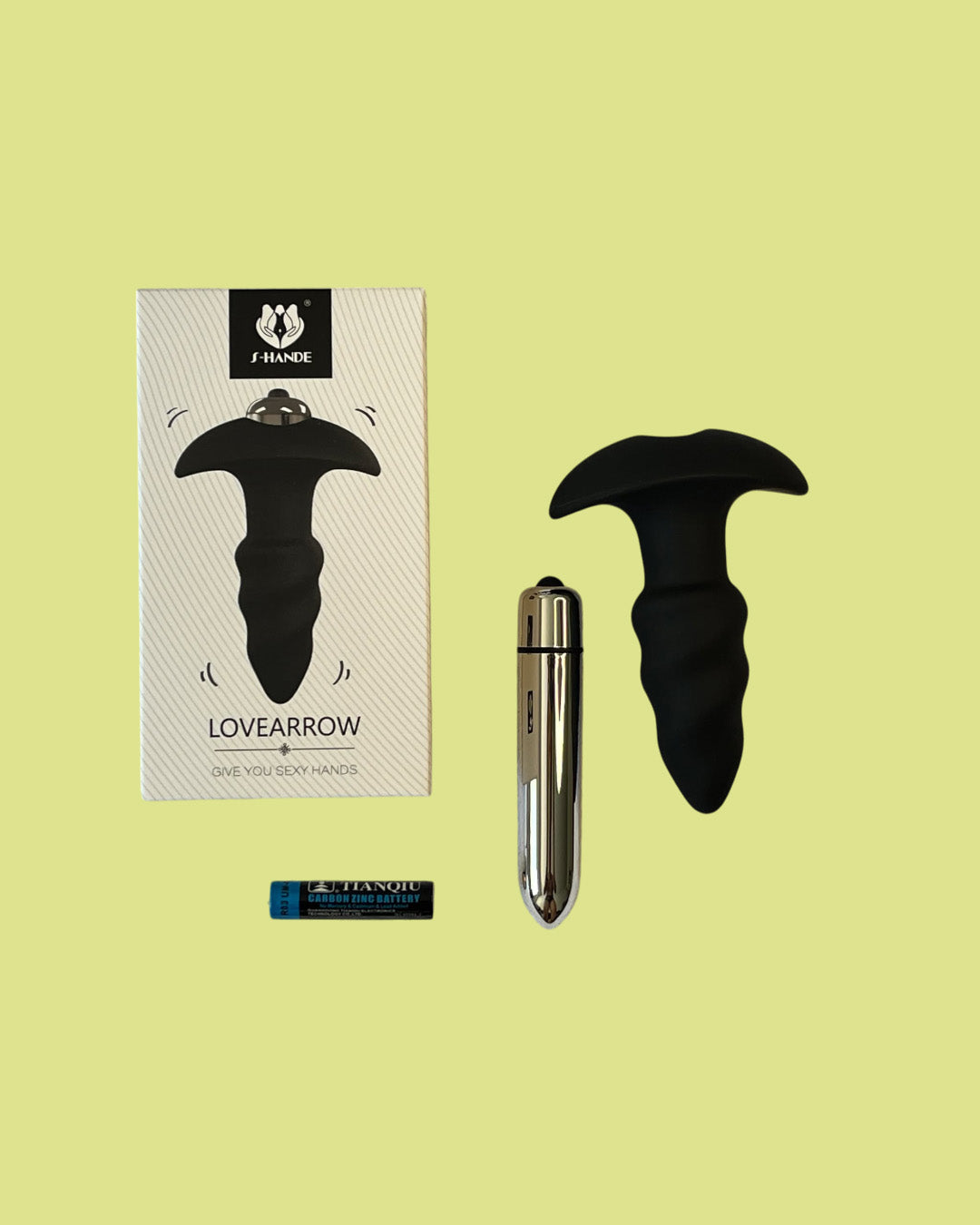 LOVEARROW Plug anal vibrador con bala