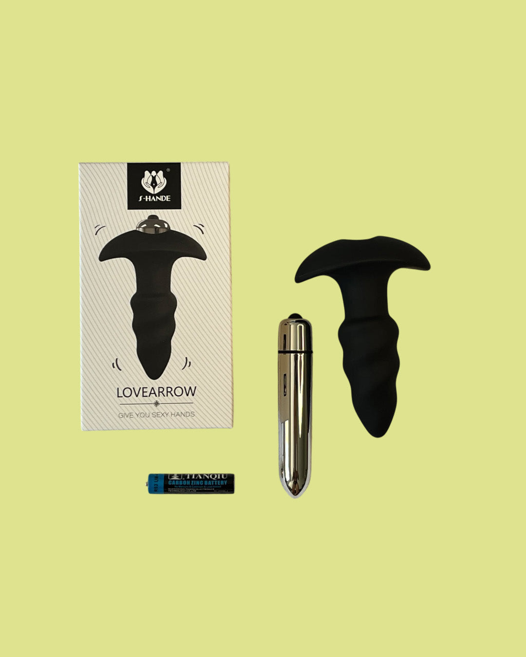 LOVEARROW Plug anal vibrador con bala