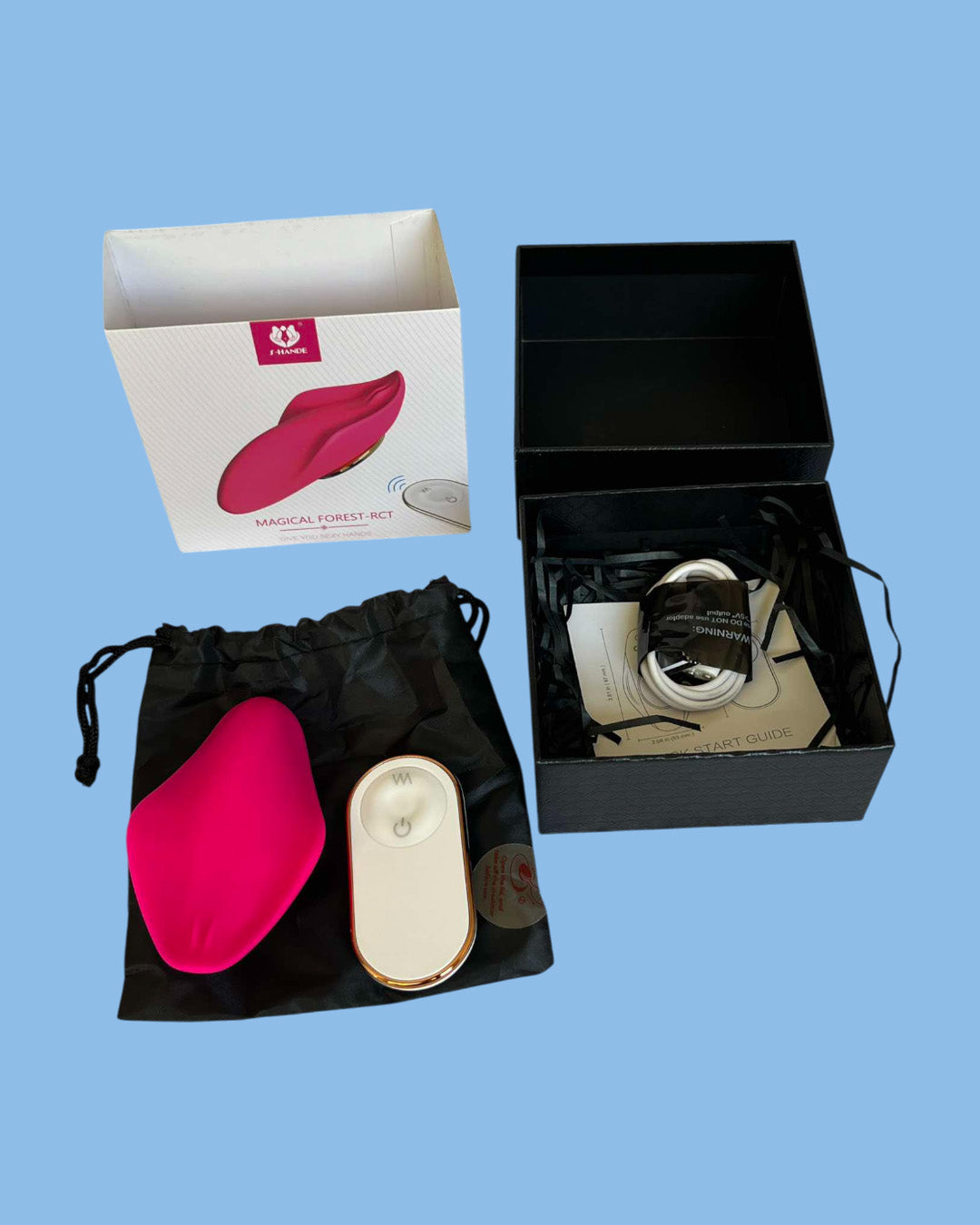 MAGICAL FOREST RCT Vibrador femenino portable a control remoto